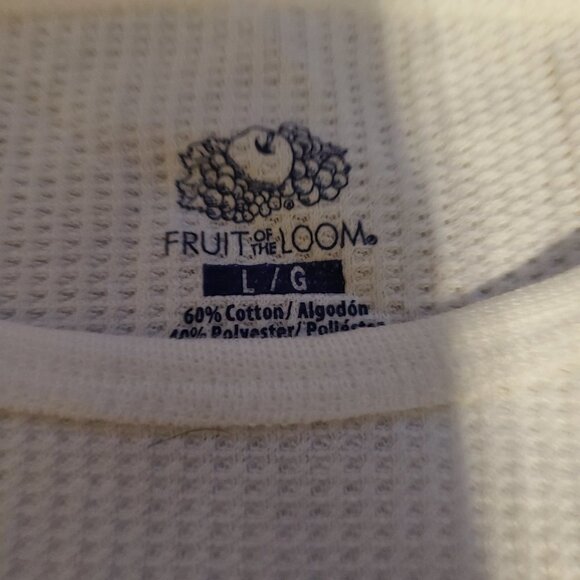 Fruit of the Loom Long Sleeve Layering tee -  Large  slim fit. - Picture 3 of 5